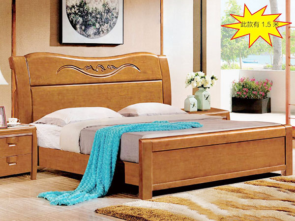 專業定制東莞橡木床